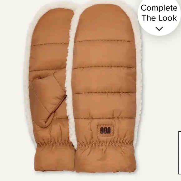 UGG AW UGGfluff Mitten - Picture 7 of 7